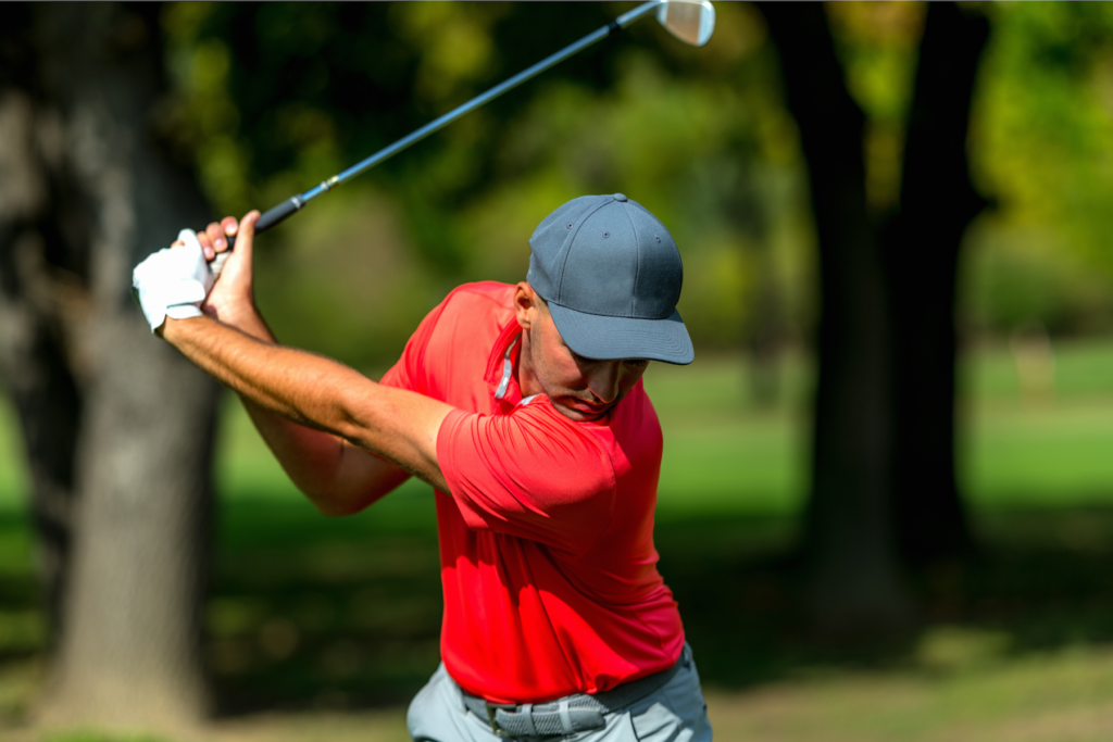 The Sunday Golf_Hip rotation drill golf swing alignment